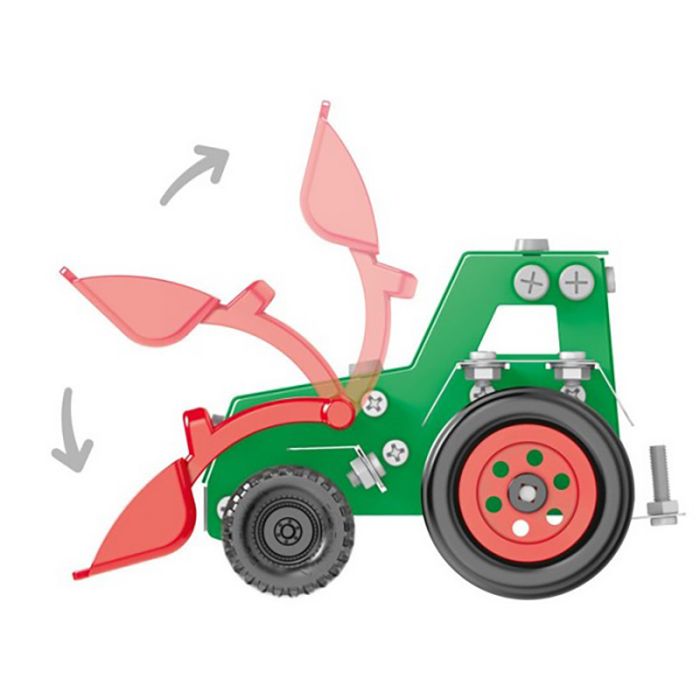 Дитячий металевий конструктор 1799TXK 140 деталей