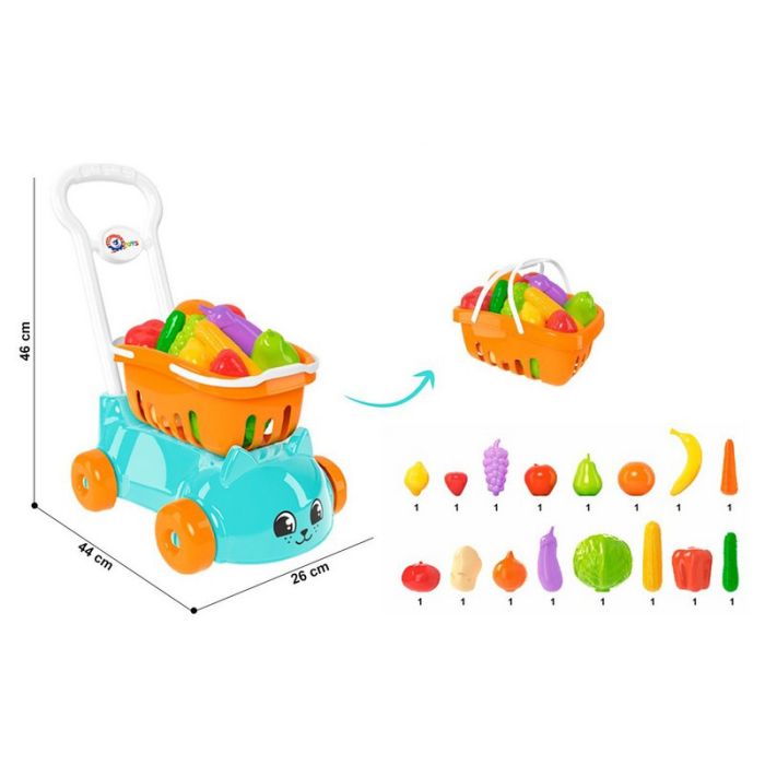 Дитячий візок для супермаркету 7570TXK