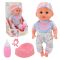 Дитячий ігровий пупс H06-6 п'є, пісяє, з аксесуарами