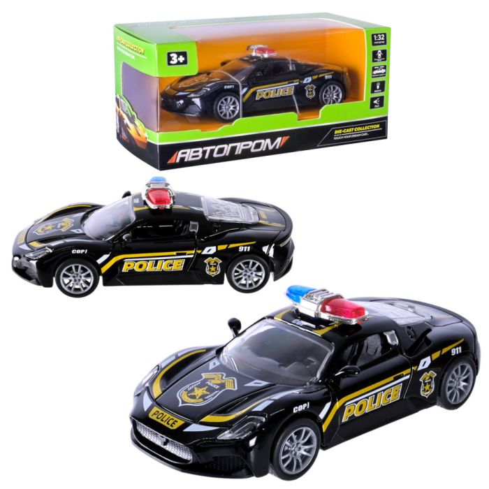 Дитяча іграшкова машинка "Police" AP74204(Black) масштаб 1:32