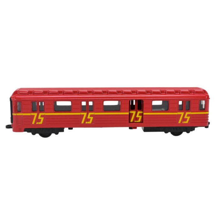 Дитячий ігровий Вагон-метро 7875M(Red) масштаб 1:43
