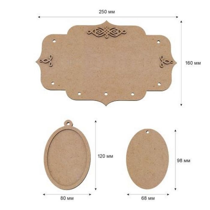 Набір для створення настінної підвіски "Botanical World" FDCKW-057