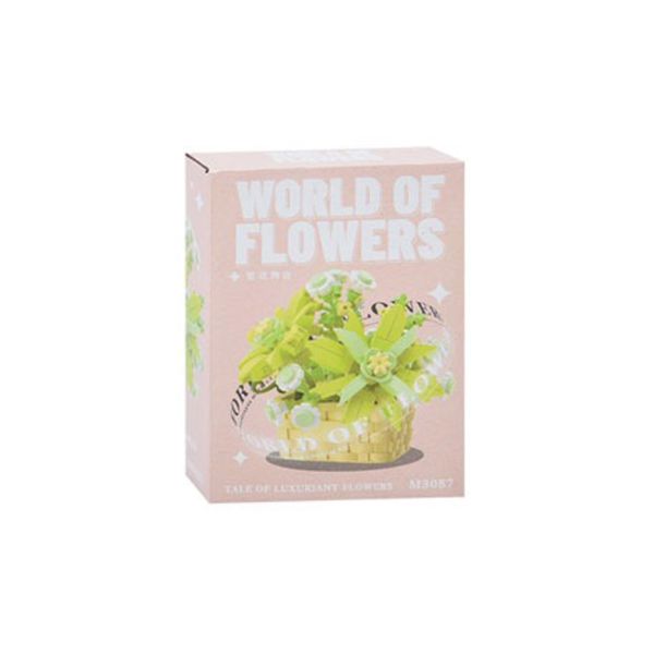 Дитячий конструктор "Квіти в горщику" M3077-3087 