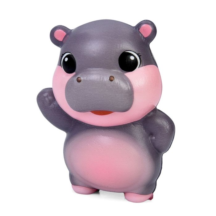 Дитяча іграшка антистрес "Бегемот" MS 4731-1 розмір 10 см