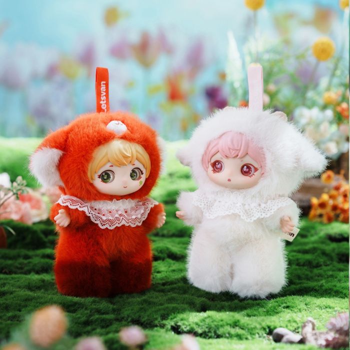 Колекційна м'яка іграшка з кільцем "Паті звіряток" Pop Top 17Zl-0601 серії "Ziyuli" 