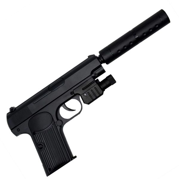 Дитячий іграшковий пістолет на кульках 733-3 зі світлом