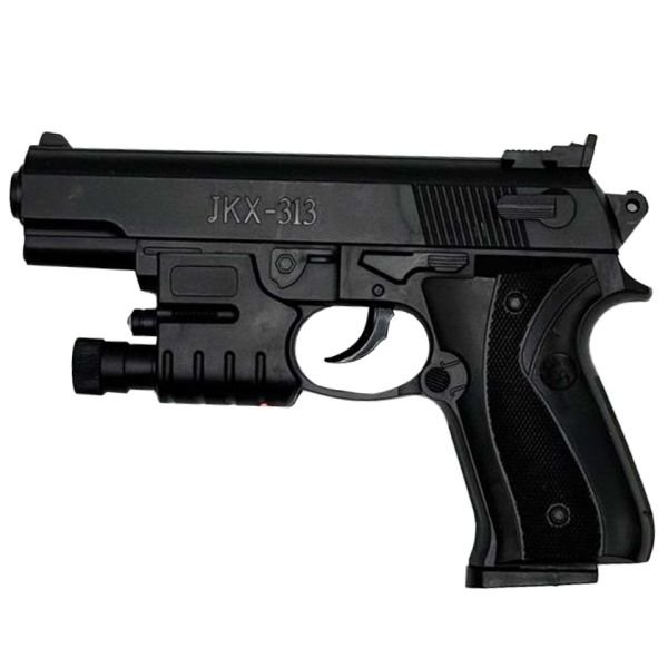 Дитячий іграшковий пістолет на кульках 313-2 зі світлом