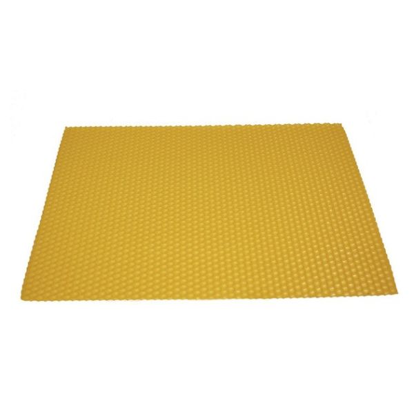 Вощина для виробництва свічок #5-помаранчевий 410 х 260 мм