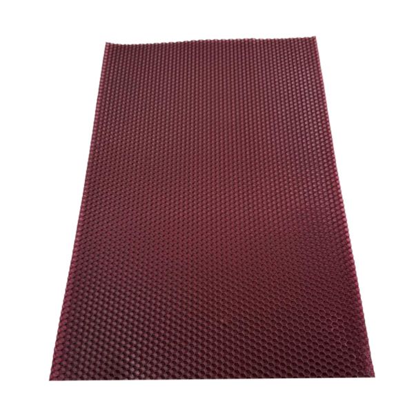 Вощина для виробництва свічок #24-винний 410 х 260 мм