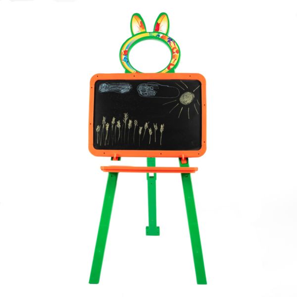 Розвиваюча дошка для малювання магнітна 013777/3 оранжево-зелена