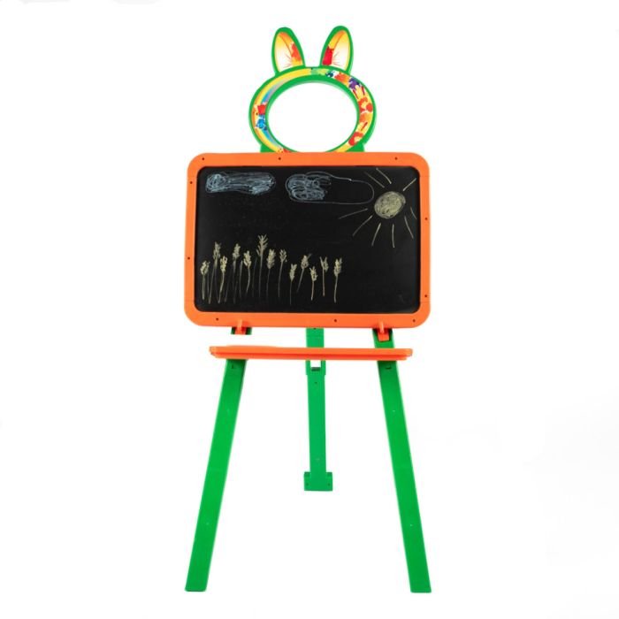 Розвиваюча дошка для малювання магнітна 013777/3 оранжево-зелена