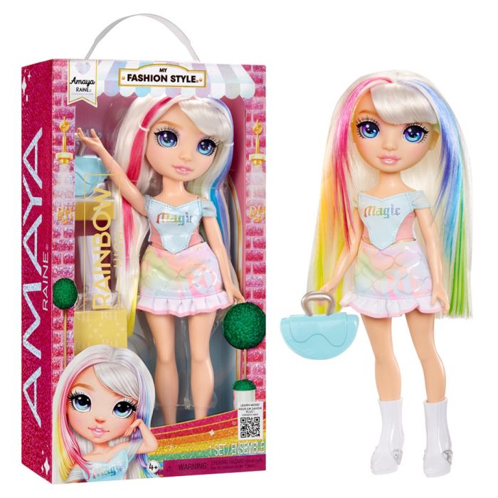 Дитяча лялька "Амая" Rainbow High 547532 серії "My Fashion Style" з аксесуарами