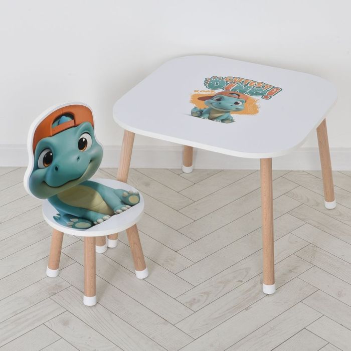 Дерев'яний дитячий столик M 502-5 зі стільчиком