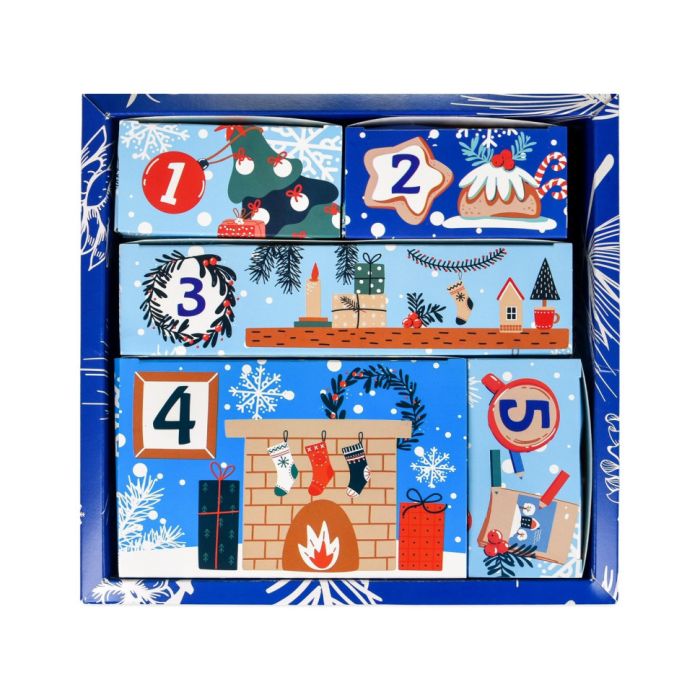 Дитячий набір для творчості розфарбовування гіпсової фігурки "Адвент календар" 31047