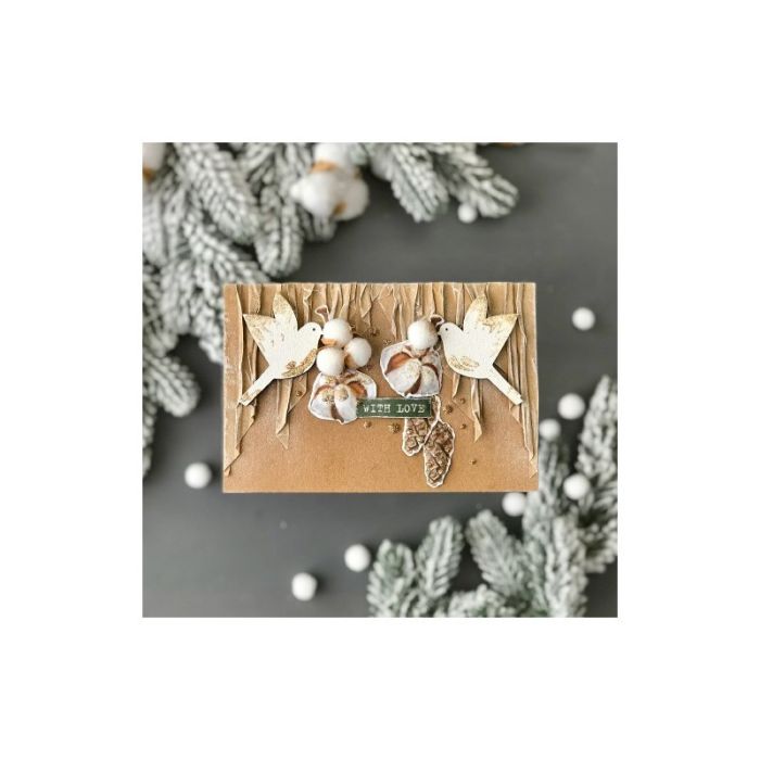 Набір для створення Різдвяних листівок "Cozy Christmas" FDGCK-040, 10х15 см, 5 шт