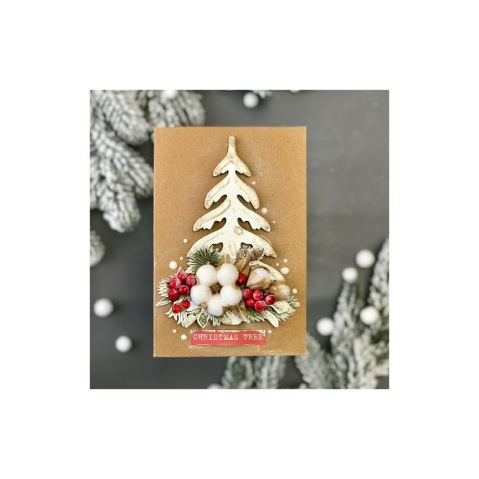 Набір для створення Різдвяних листівок "Sweet Christmas" FDGCK-041, 5 шт