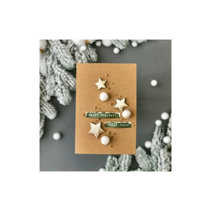 Набір для створення Різдвяних листівок "Sweet Christmas" FDGCK-041, 5 шт