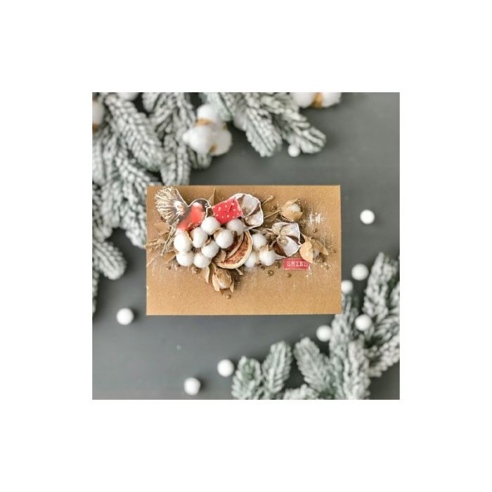 Набір для створення Різдвяних листівок "Sweet Christmas" FDGCK-041, 5 шт