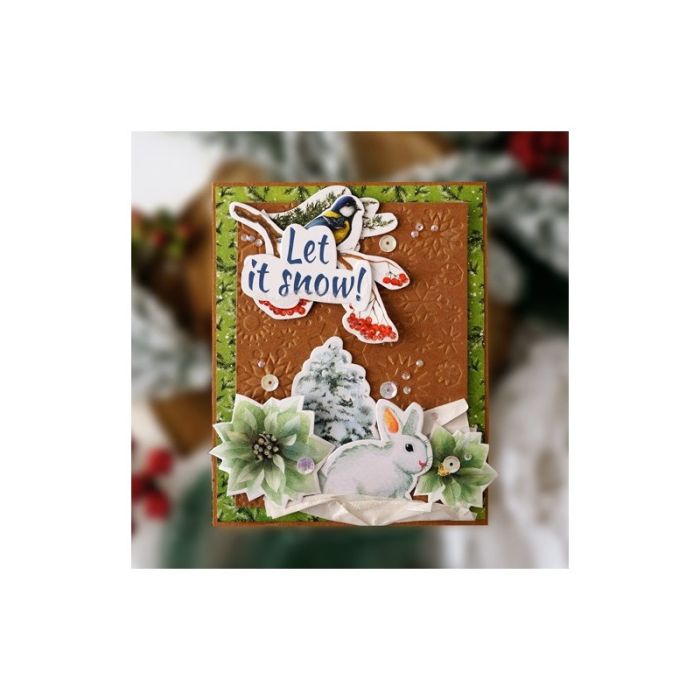 Набір для створення вітальних листівок "Hello Winter" FDGCK-051, 12х15 см, 6 шт