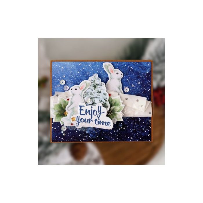 Набір для створення вітальних листівок "Hello Winter" FDGCK-051, 12х15 см, 6 шт