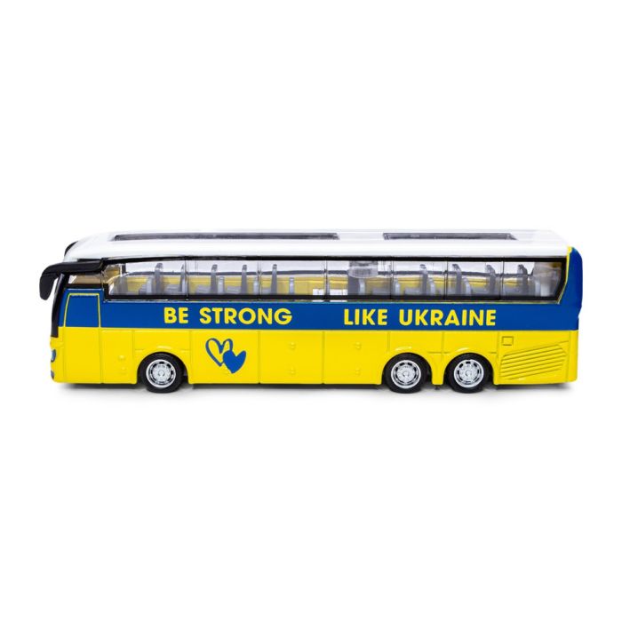 Дитяча колекційна модель "Автобус екскурсійний Україна" TechnoDrive 250419CG