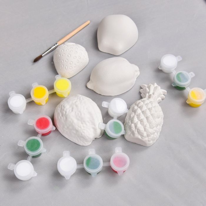 Набір для творчості Гіпсові розмальовки "Розфарбуй фрукти" 30989