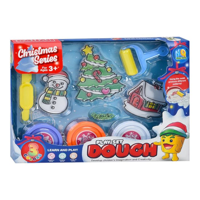 Дитячий набір для творчості "Різдвяний декор" NQ-A116-1 підвіски, іграшки на ялинку