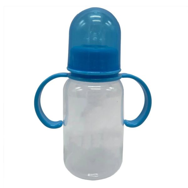 Пляшечка для годування з ручками MGZ-0205(Blue) 150 мл