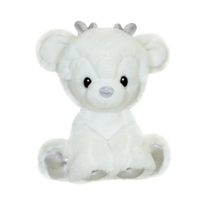 Дитяча м'яконабивна іграшка "Оленя" Aurora 220492C білий, 20 см