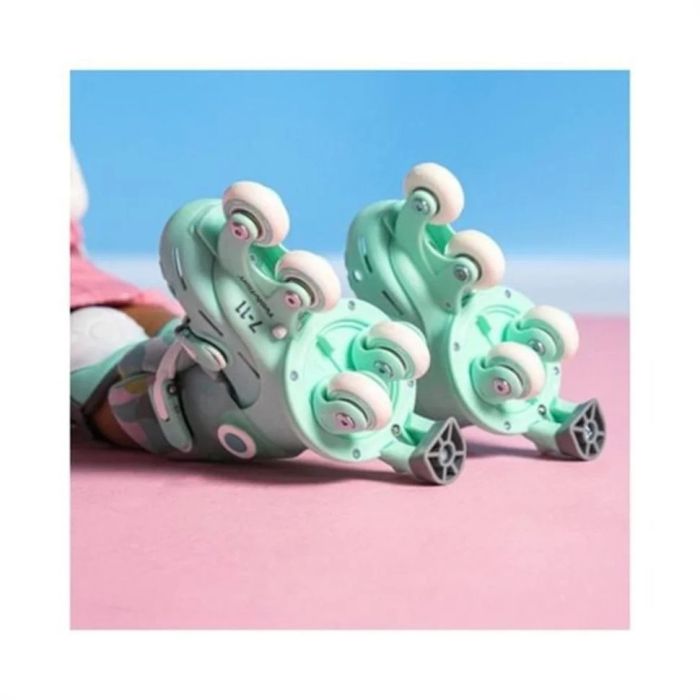 Дитячі розсувні ролики Twista Yvolution YR25G4 розмір 24-28, зелений