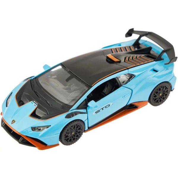 Дитяча автомодель "Lamborghini Huracan STO" Rastar 64300 блакитний, масштаб 1:32