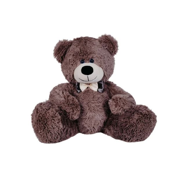 Дитяча м'яка іграшка "Ведмедик Джеймс" Yarokuz YK0009 капучино, 65 см