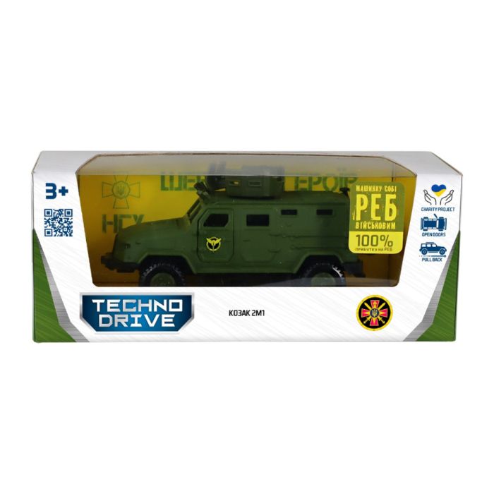 Ігрова автомодель "Козак 2М1 - Гур Мо" KS450-1 серія "Шеврони Героїв"