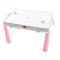 Дитячий стіл з накладкою для гри у аерохокей 04580/12 рожевий