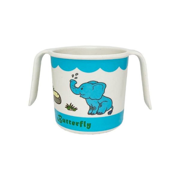 Чашка з бамбукового волокна MGZ-0150(Blue) з малюнком, 200 мл