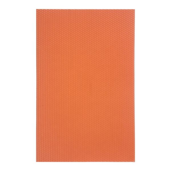 Вощина для виробництва свічок #11-кораловий 410 х 260 мм