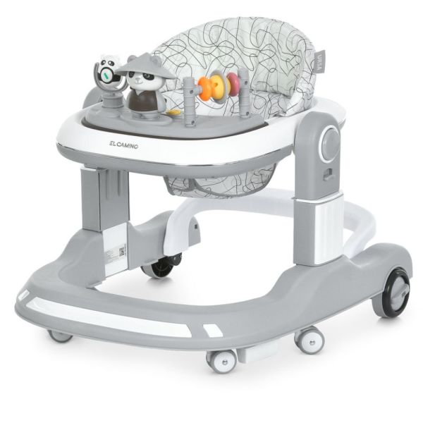 Дитячі Ходунки ME 1200 URSA Gray, музика, світло