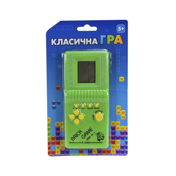 Дитяча інтерактивна іграшка "Класична гра Тетріс" 725-60(Green) зелений