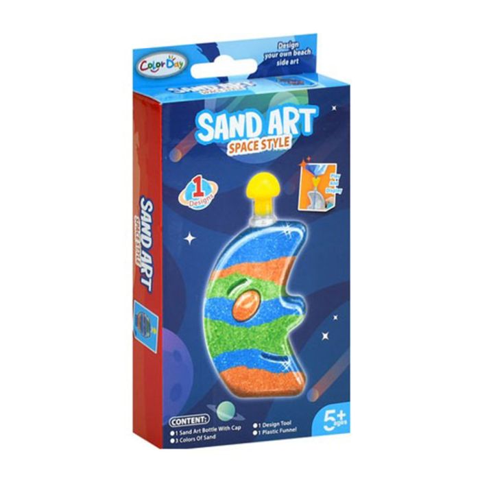 Набір для малювання піском "Куля" 8938-9-2 колба, 3 кольори