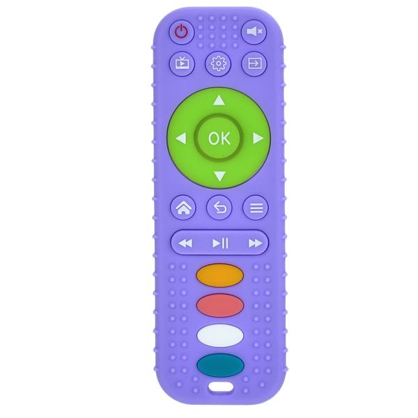 Дитячий прорізувач "Пульт" SD-44(Violet) фіолетовий, текстурний, 16 см