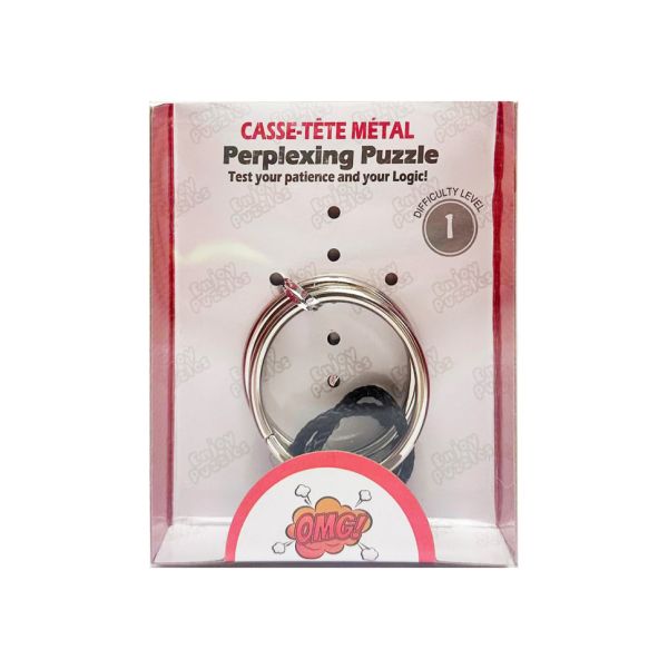 Металева головоломка "Perplexing puzzle" 5562D-9, 1 складність