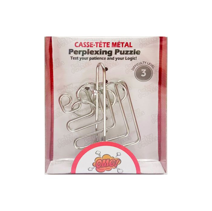 Металева головоломка "Perplexing puzzle" 5562D-16, 3 складність