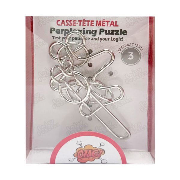 Металева головоломка "Perplexing puzzle" 5562D-14, 3 складність