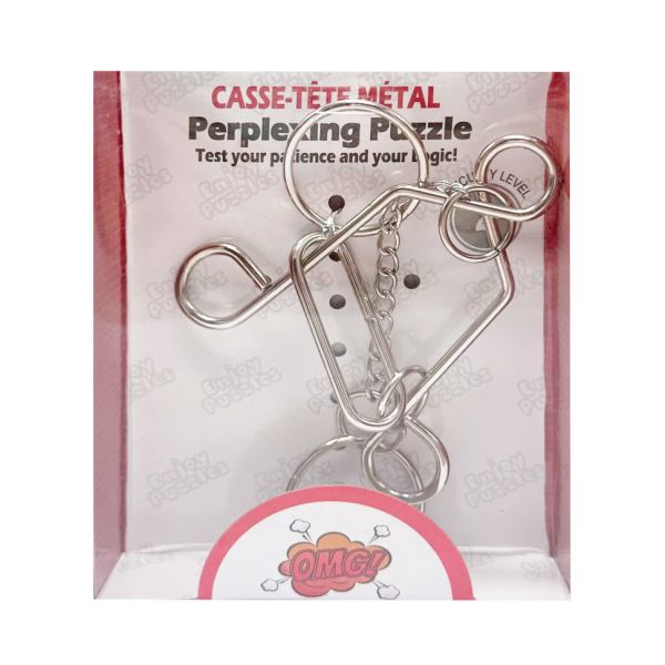 Металева головоломка "Perplexing puzzle" 5562D-13, 2 складність