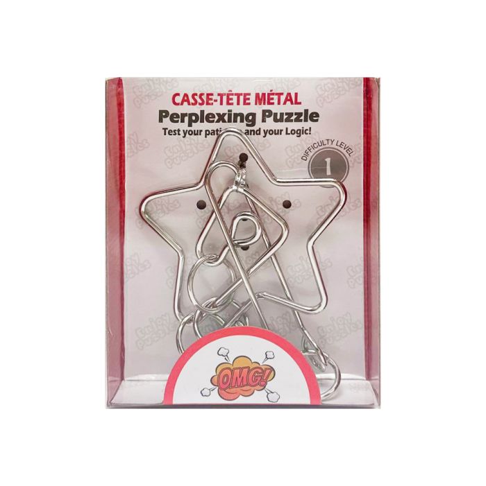 Металева головоломка "Perplexing puzzle" 5562D-10, 1 складність