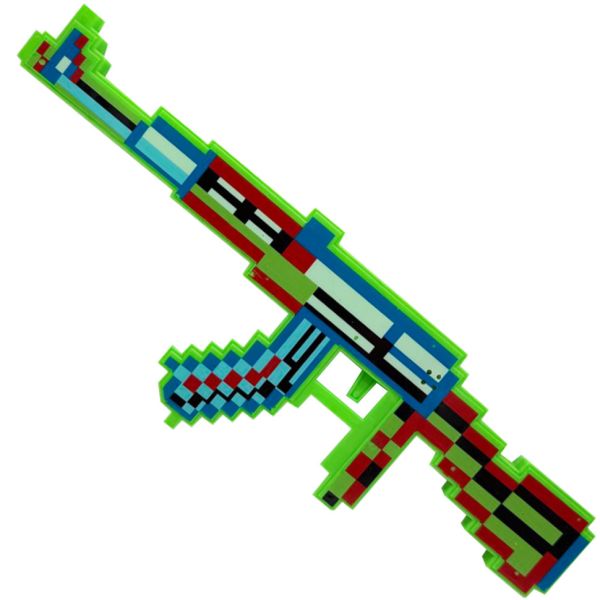 Дитяча іграшка Автомат "Minecraft" MСR-A(Green) світлові та звукові ефекти