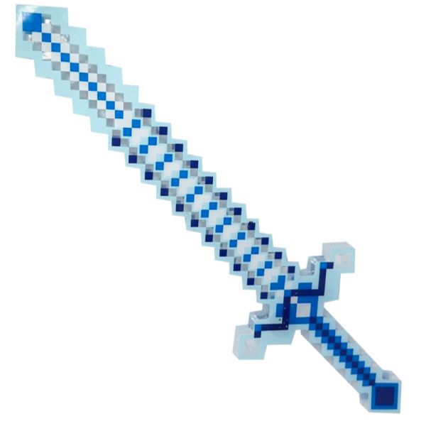 Дитяча іграшка Меч "Minecraft" MCR-M(Blue) світлові та звукові ефекти