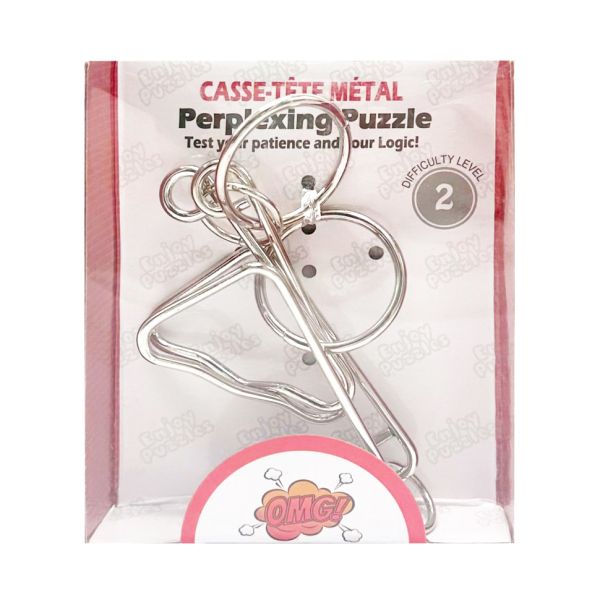 Металева головоломка "Perplexing puzzle" 5562D-18, 2 складність