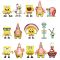 Колекційна фігурка-сюрприз "Губка Боб" Sponge Bob SB3D-2025