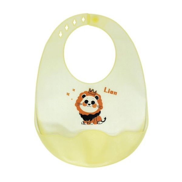 Дитячий силіконовий слюнявчик MGZ-0618-3 на застібці